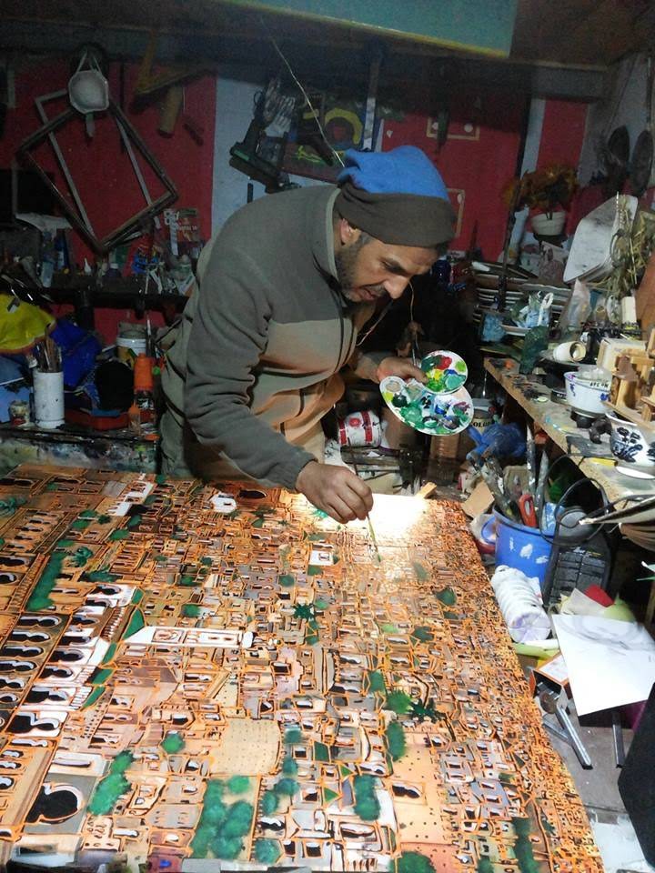 Œuvre d'Abdellah Bougma